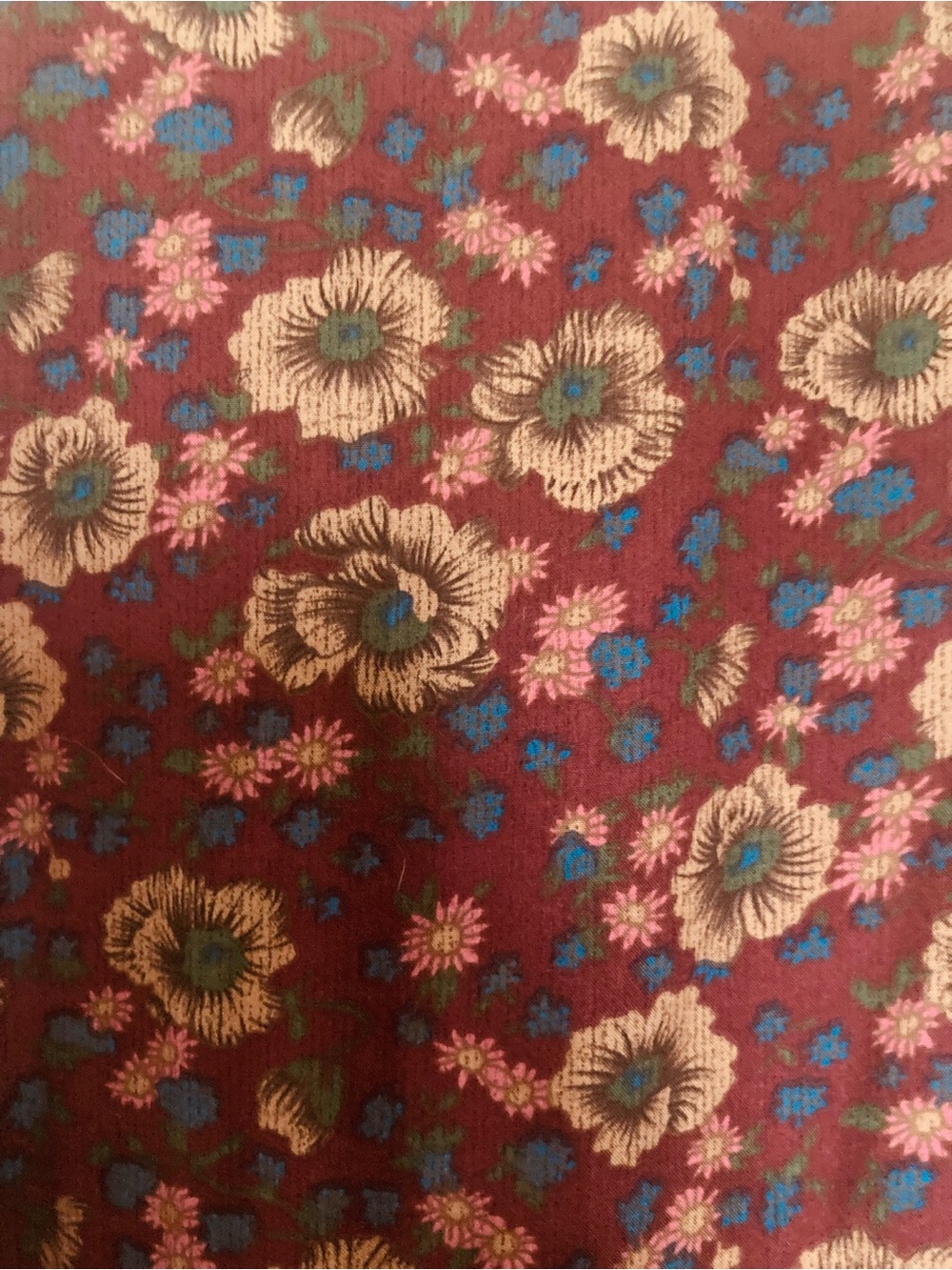 NATURAL LIFE Sara Embroidered Mini Dress, Cranberry, Size Medium - Picture 11 of 12
